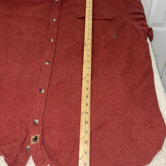 Legendary Whitetails Men's Flannel Casual Button-Down Shirt 4XL Cotton Solid - Picture 7 of 13